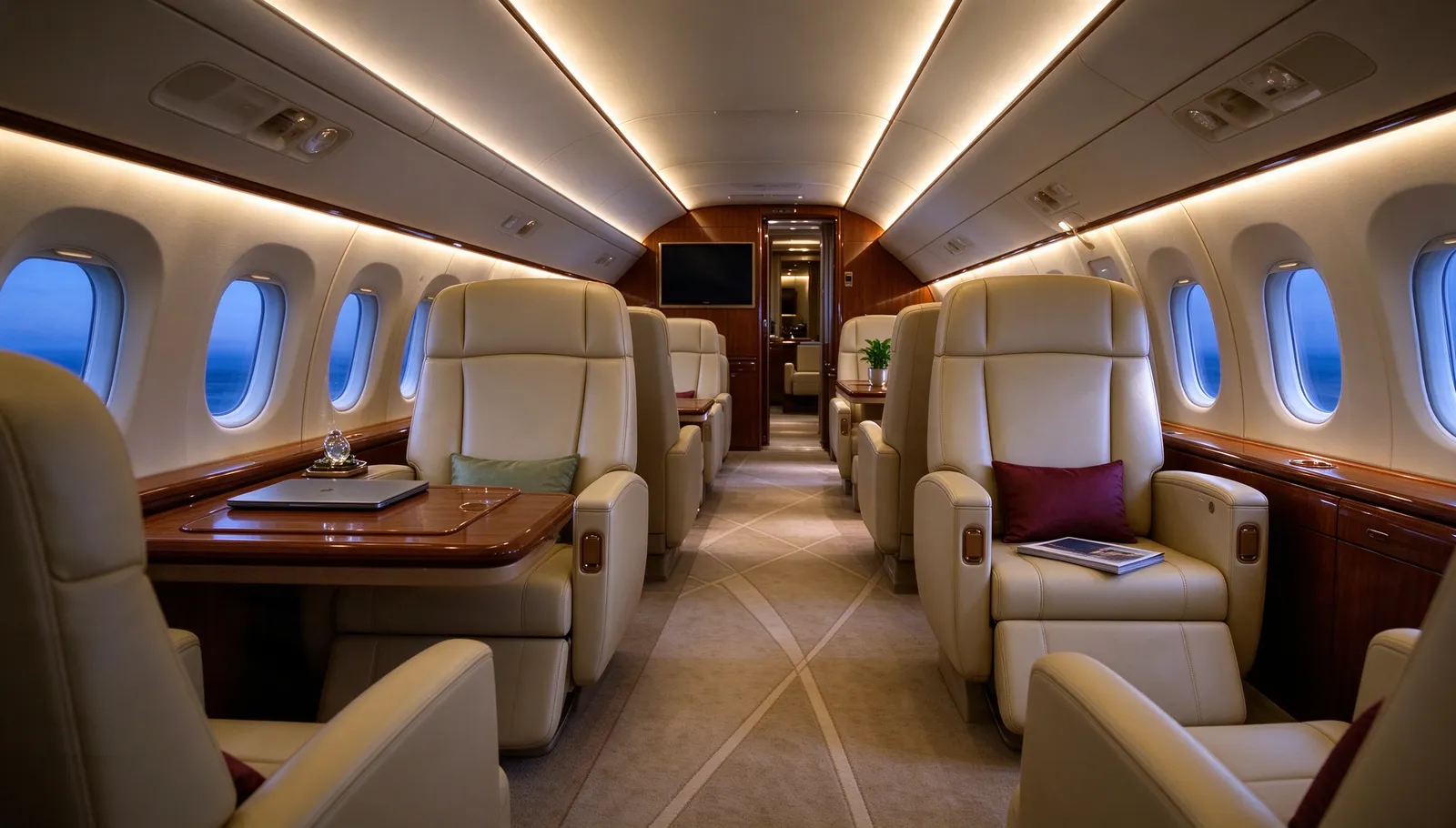 Airbus ACJ320, cabin