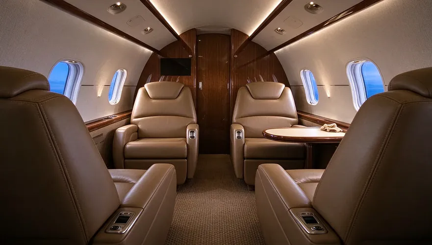 Bombardier Challenger 300, cabin