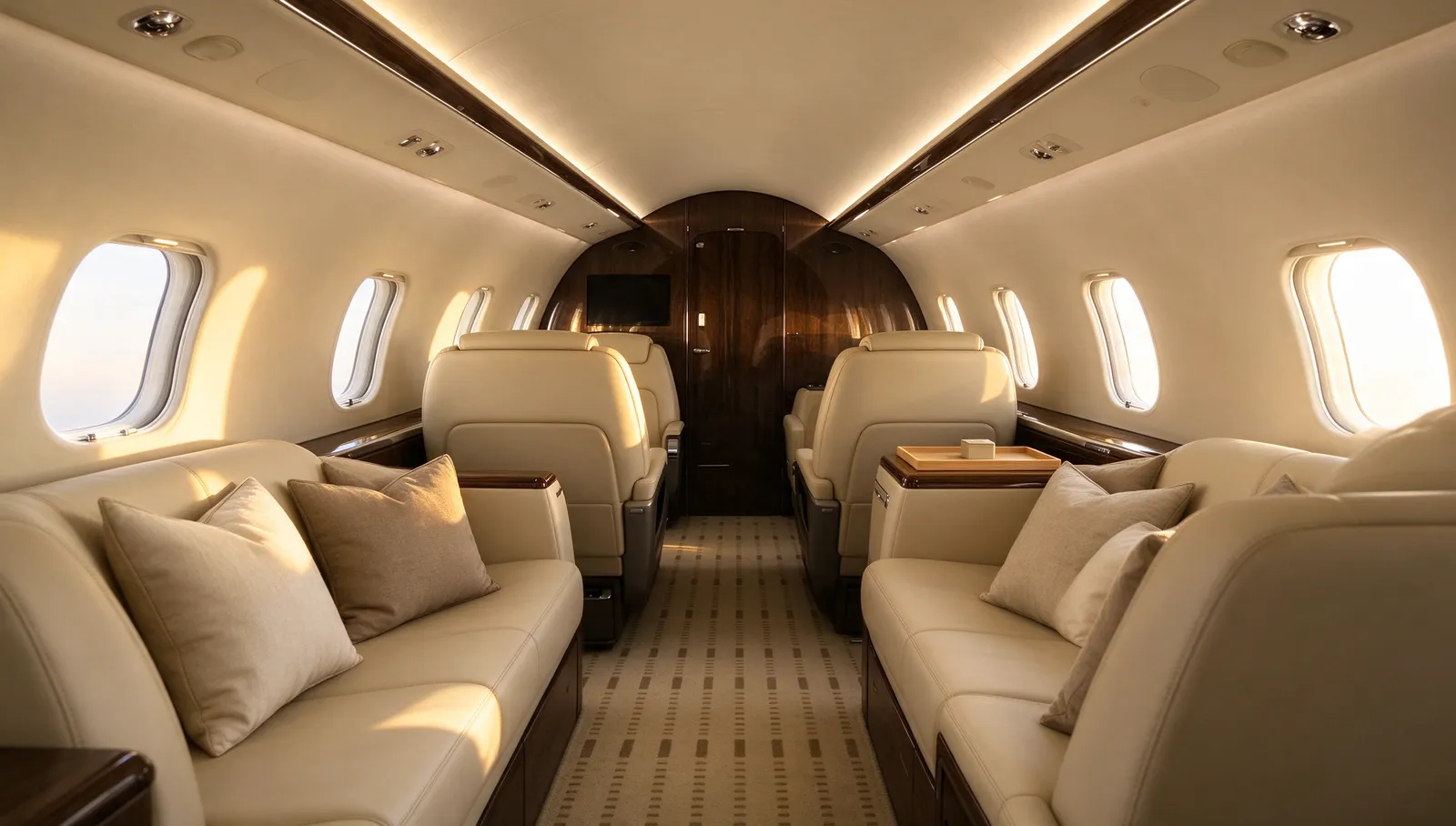 Bombardier Challenger 350, cabin