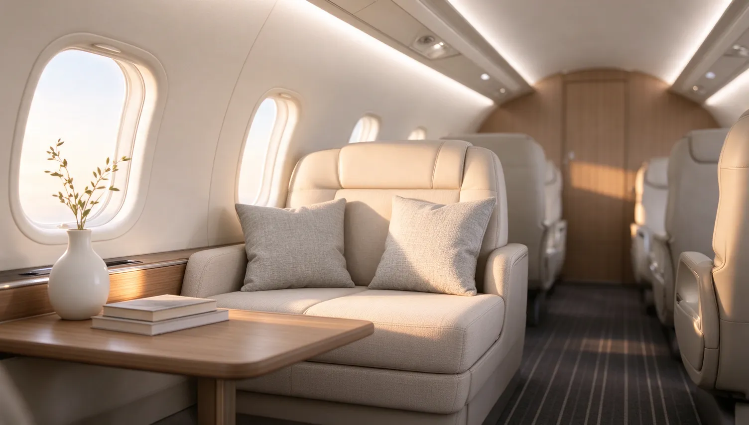 Bombardier Challenger 3500, cabin