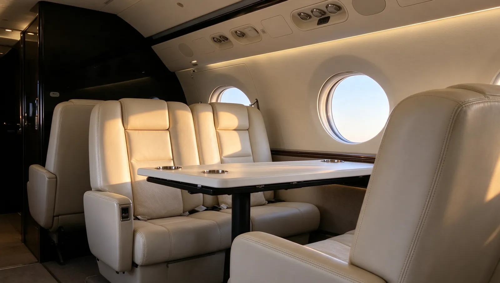 Bombardier Challenger 650, cabin