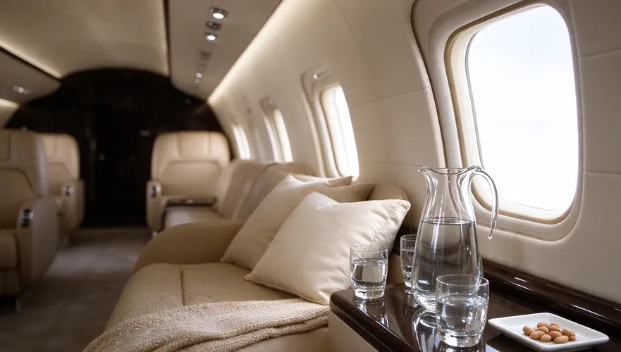 Bombardier Challenger 850, cabin