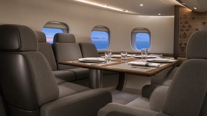 Bombardier Global 5500, cabin