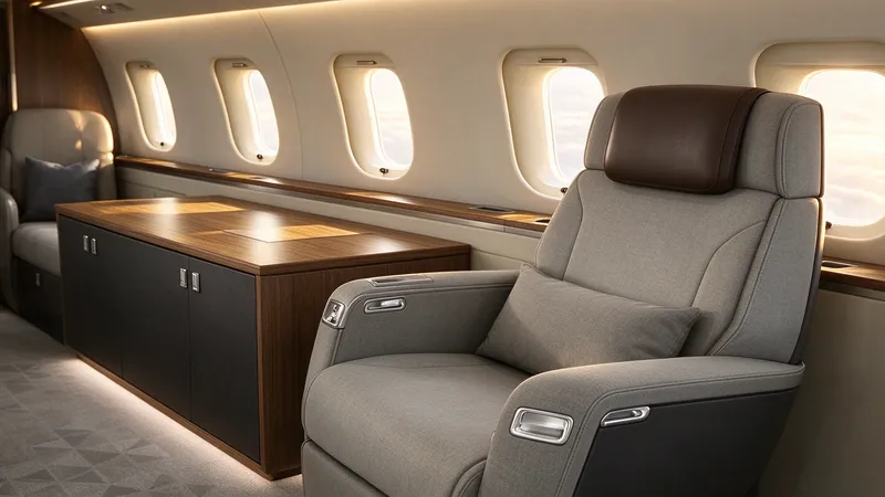 Bombardier Global 5500, cabin