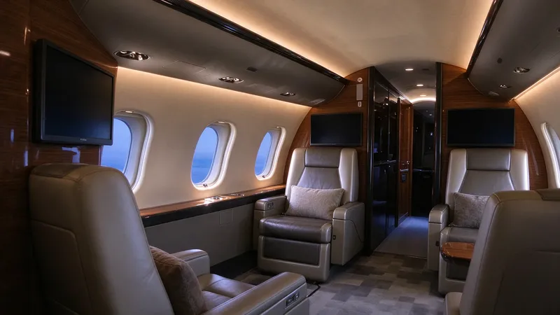 Bombardier Global 6000, cabin