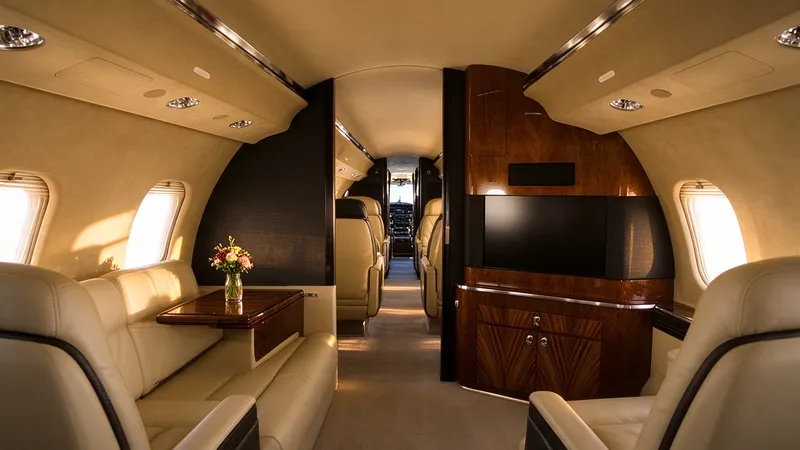 Bombardier Global 6000, cabin