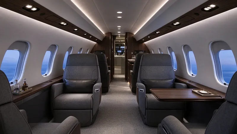 Bombardier Global 6500, cabin