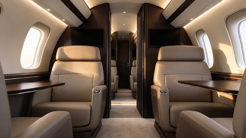 Bombardier Global 7500, cabin