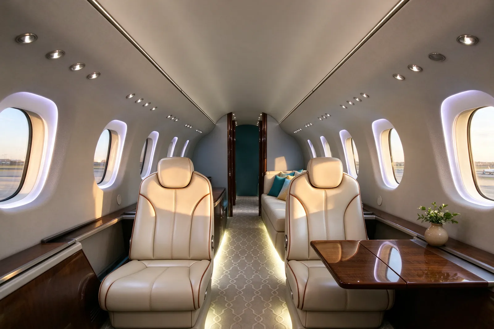 Cessna Citation Latitude, cabin