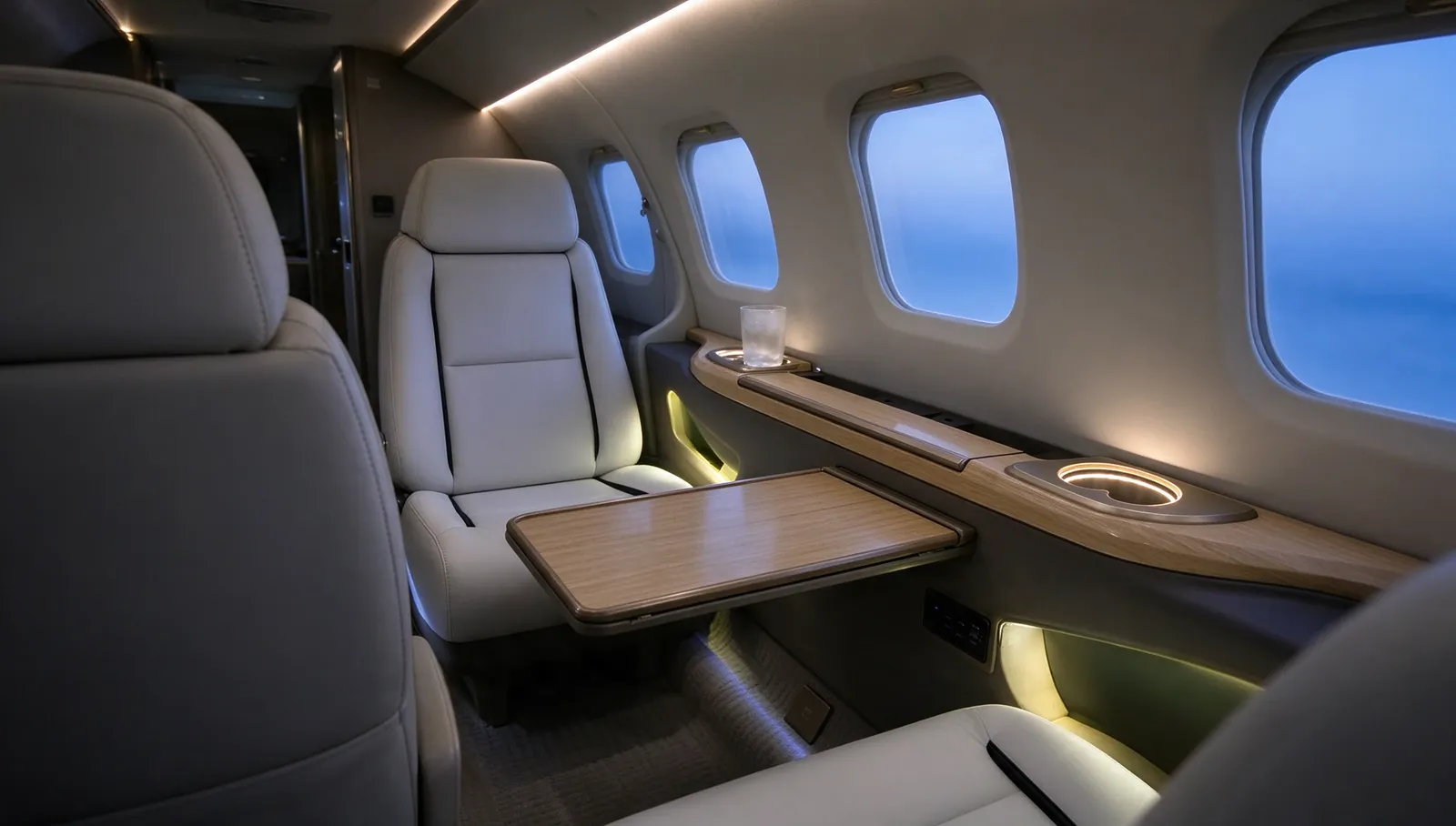 Cessna Citation M2, cabin