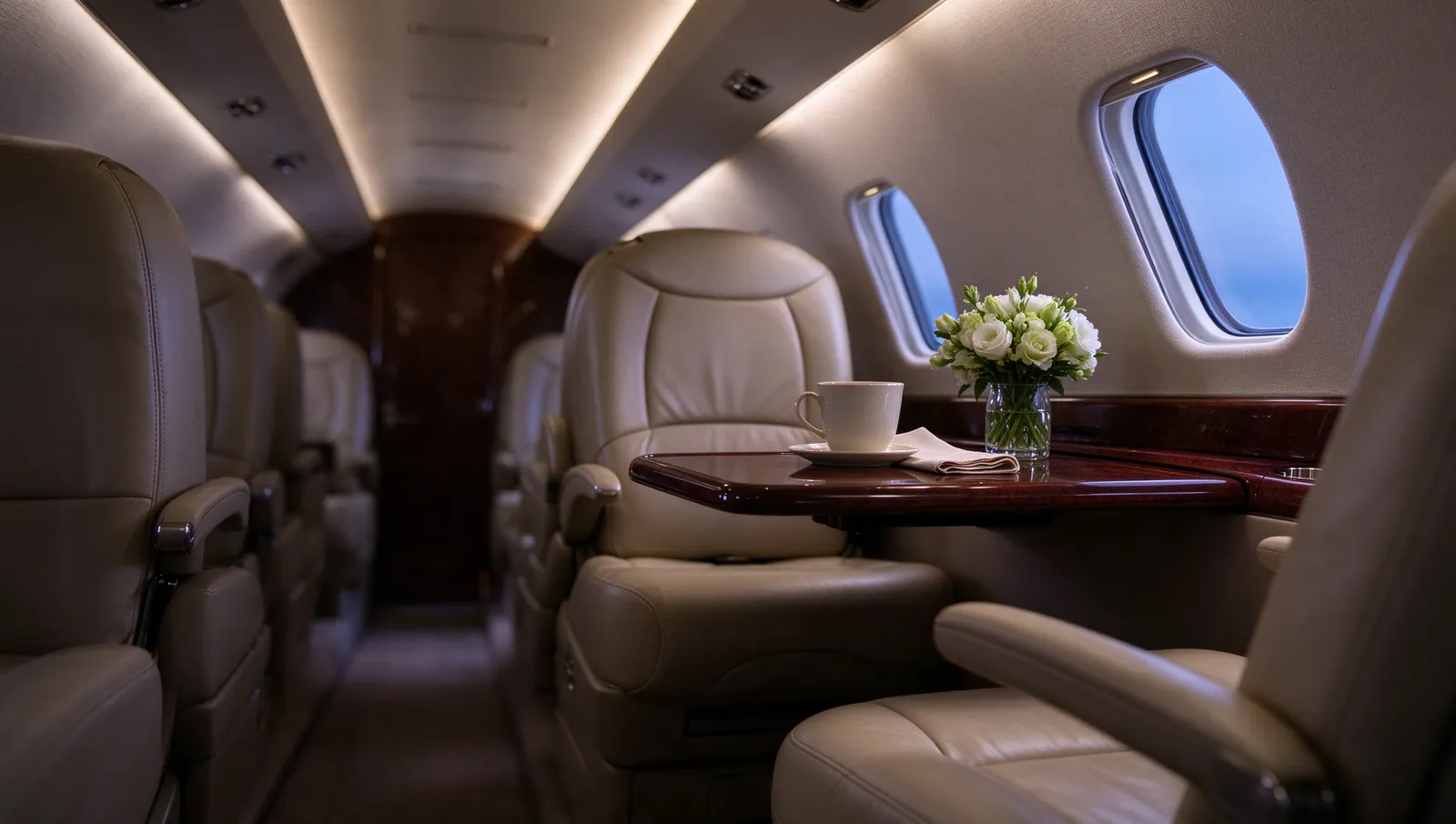 Cessna Citation X, cabin