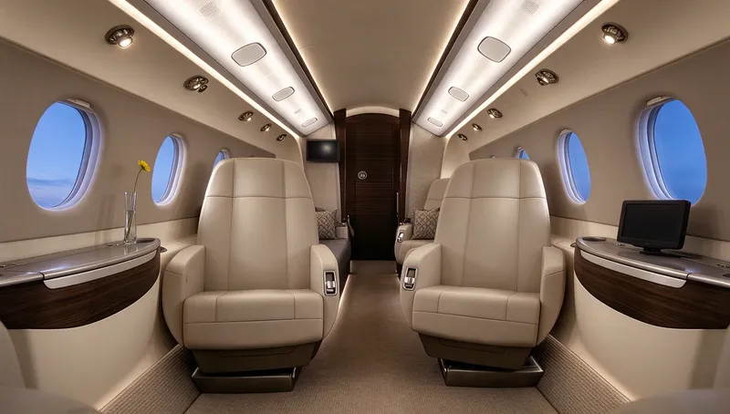 Embraer Legacy 500, cabin