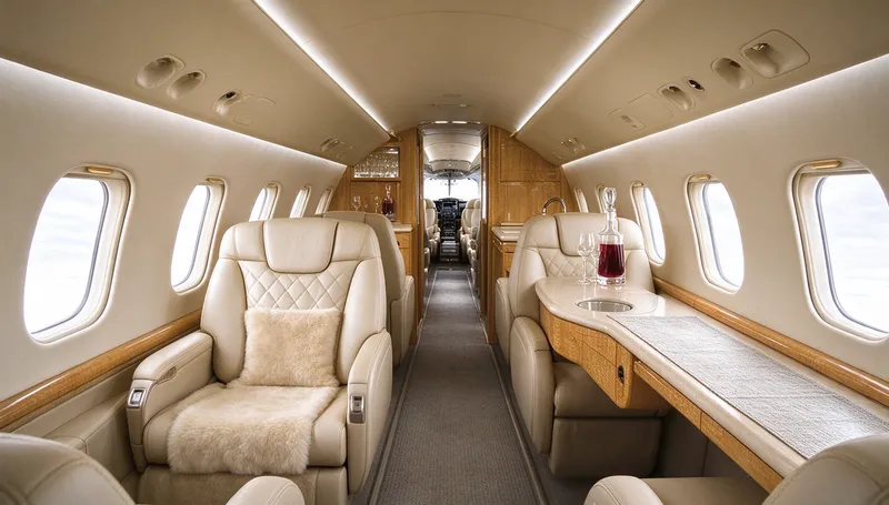 Embraer Legacy 600, cabin