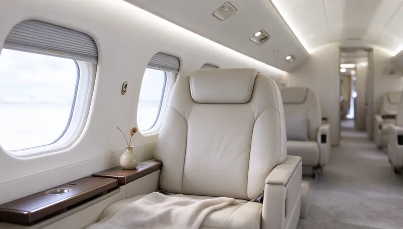 Embraer Lineage 1000, cabin