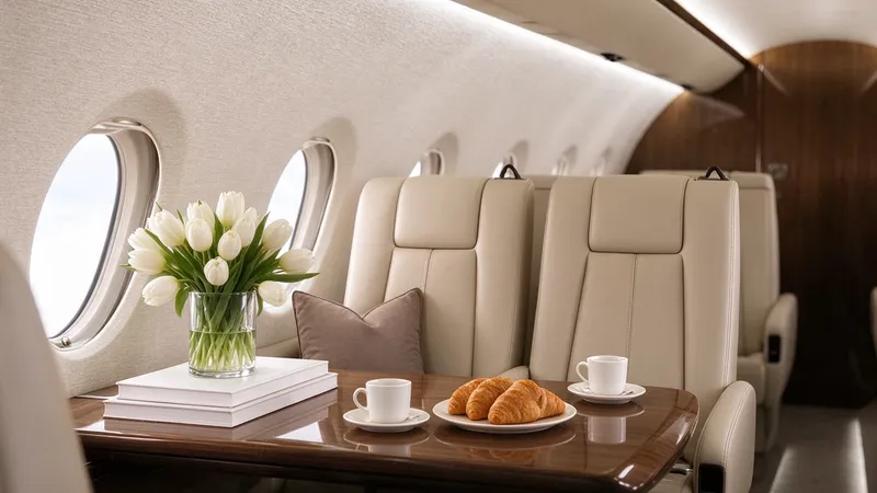 Gulfstream G280, cabin