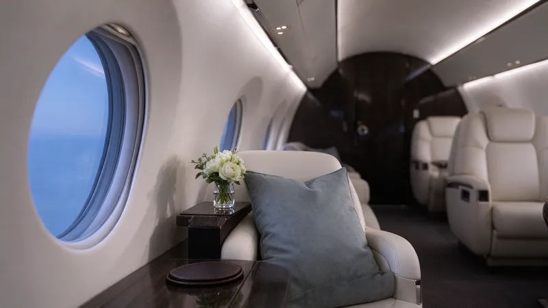 Gulfstream G500, cabin