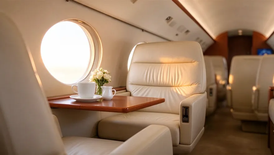 Gulfstream GIV, cabin