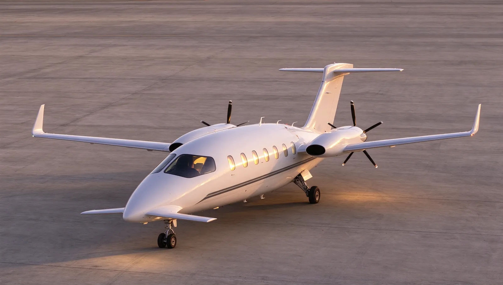 Piaggio Avanti P180 II, photograph