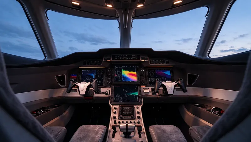 Pilatus PC-24, flight deck